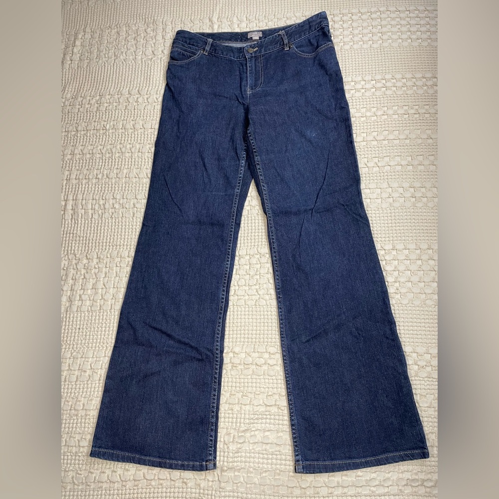 J.Jill Bootcut Stretch Dark‎ Wash Jeans 8.